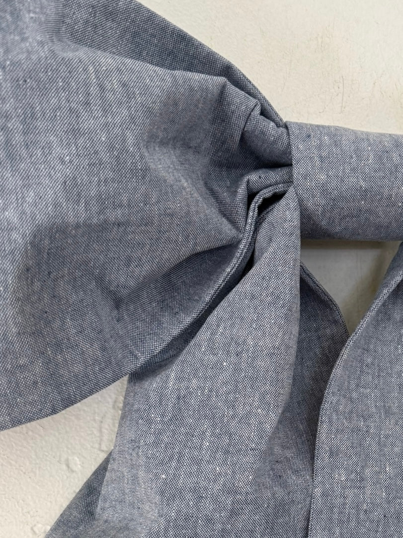 Chambray Essex Linen Grand Bow