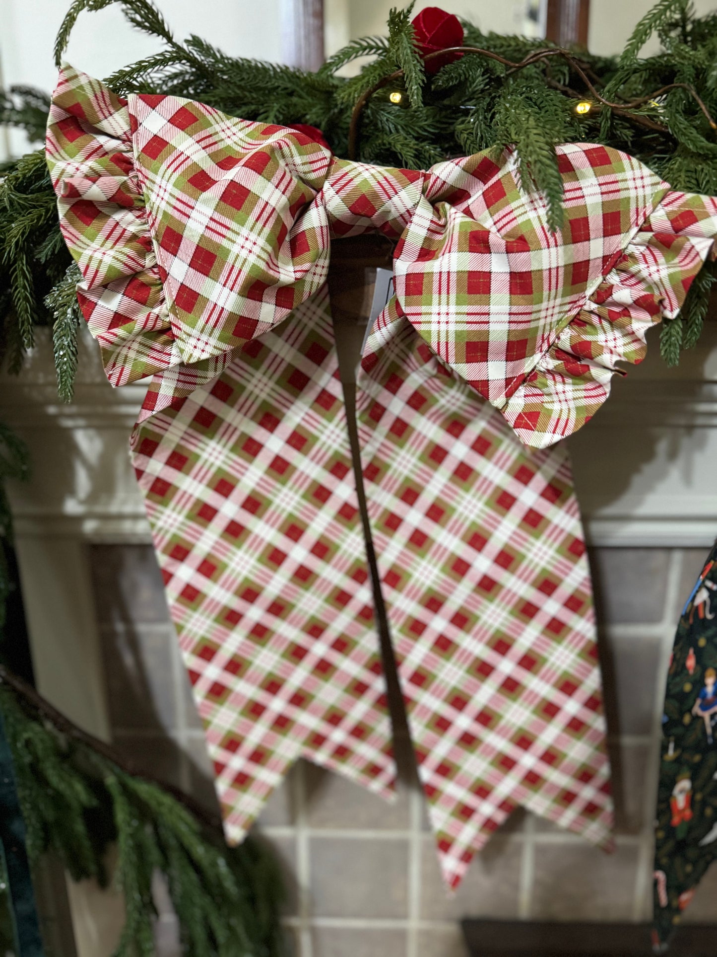 Ruffle Plaid