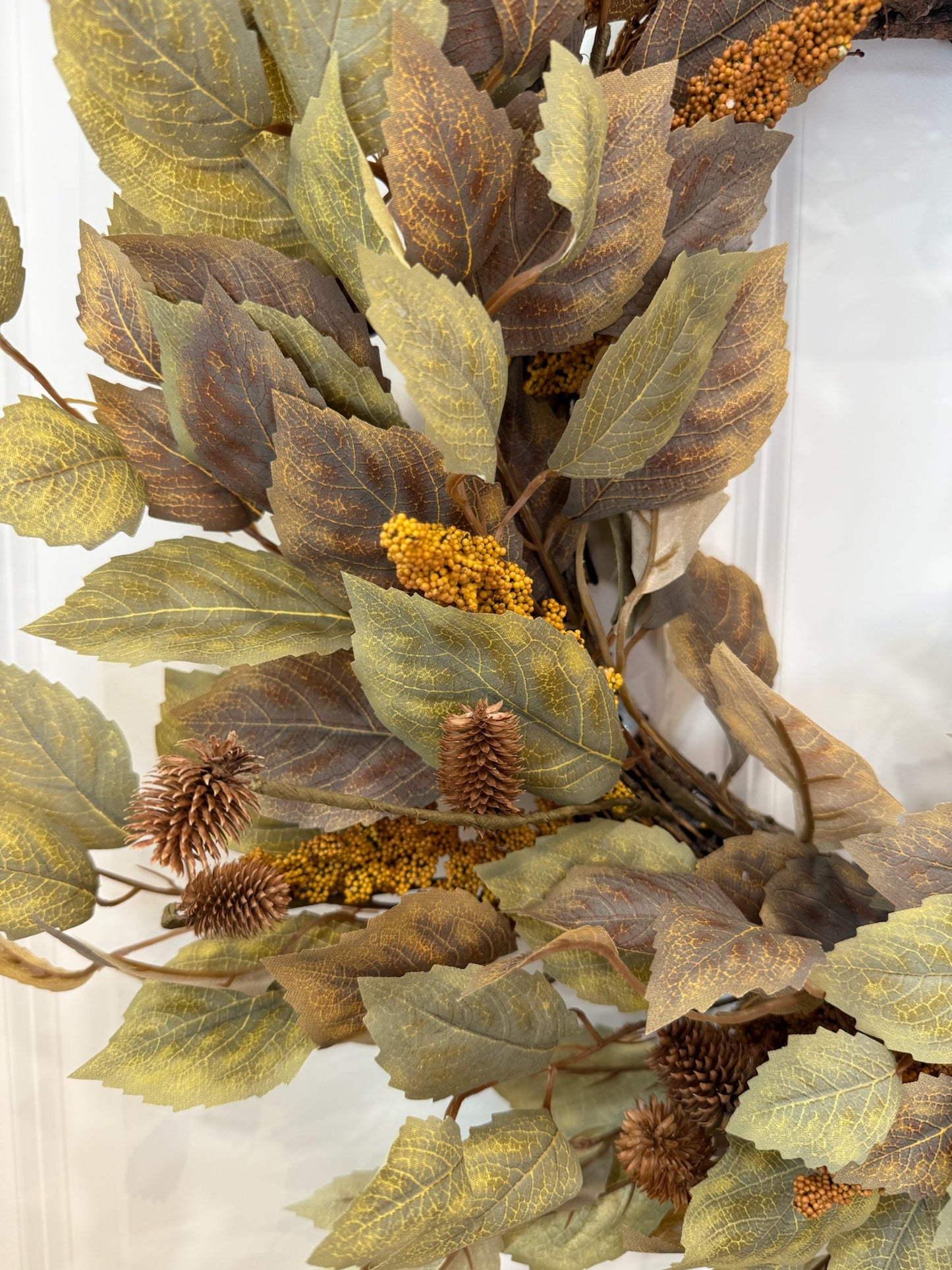 24" Autumn Foliage & Seeds