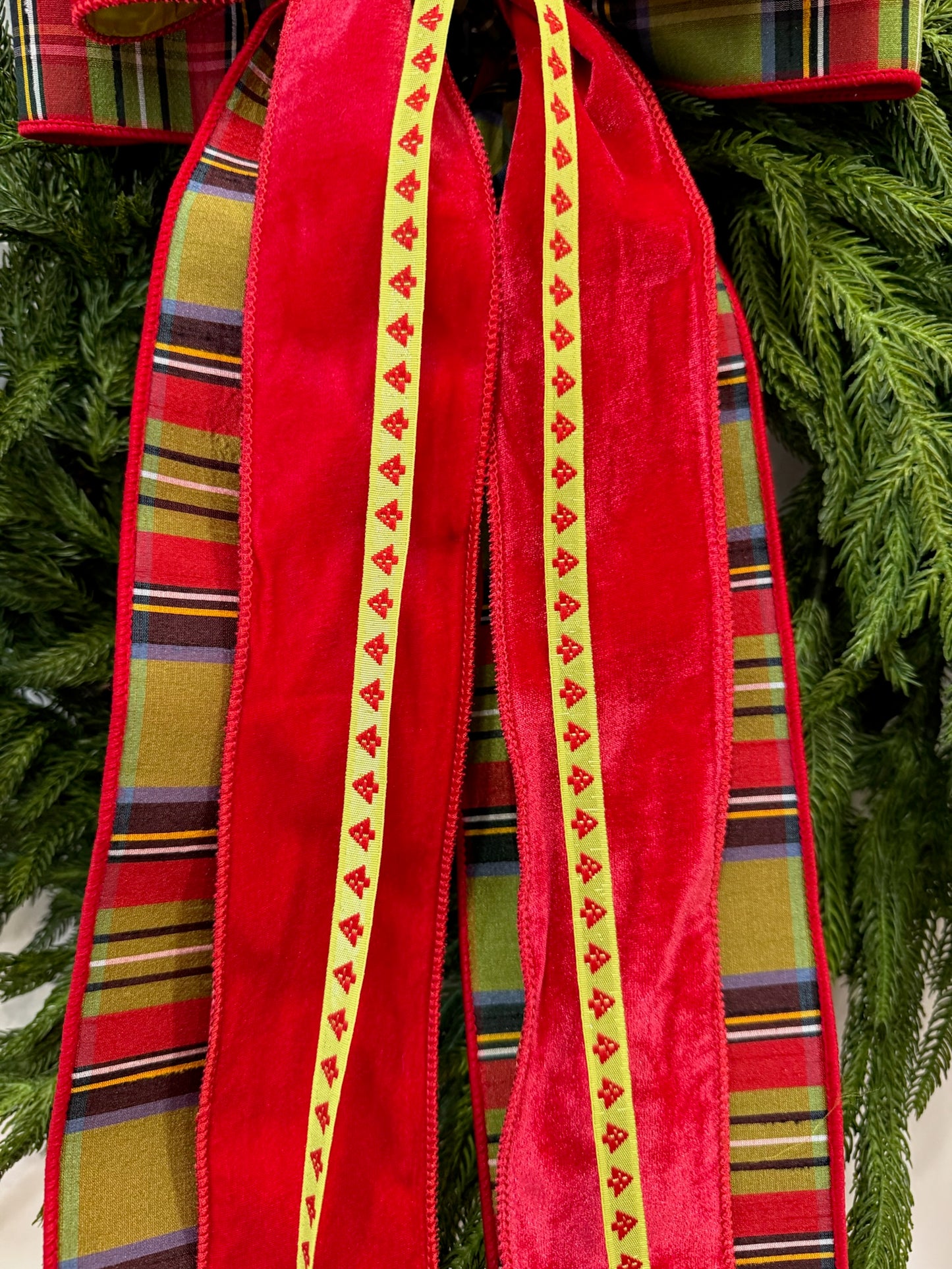 Merry Plaid & Red Trio