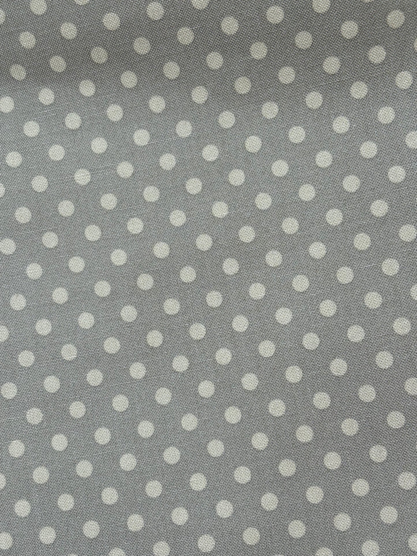 Grey on Grey Dot Grand Bow
