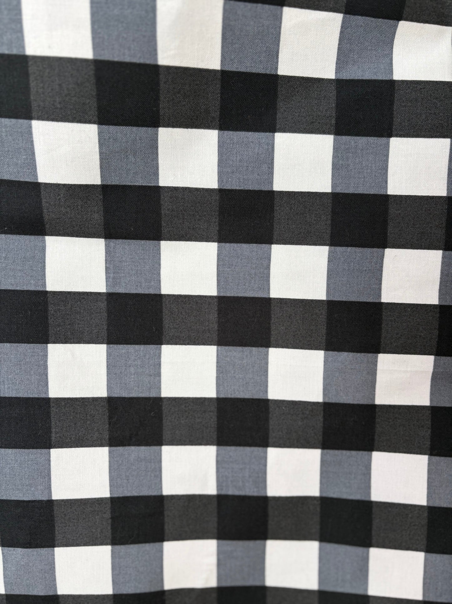 Black & White Check Mega Bow