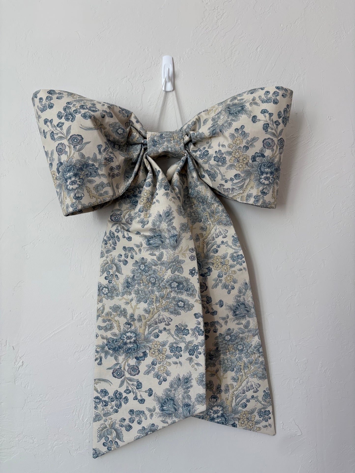 Soft Fall Floral Grand Bow