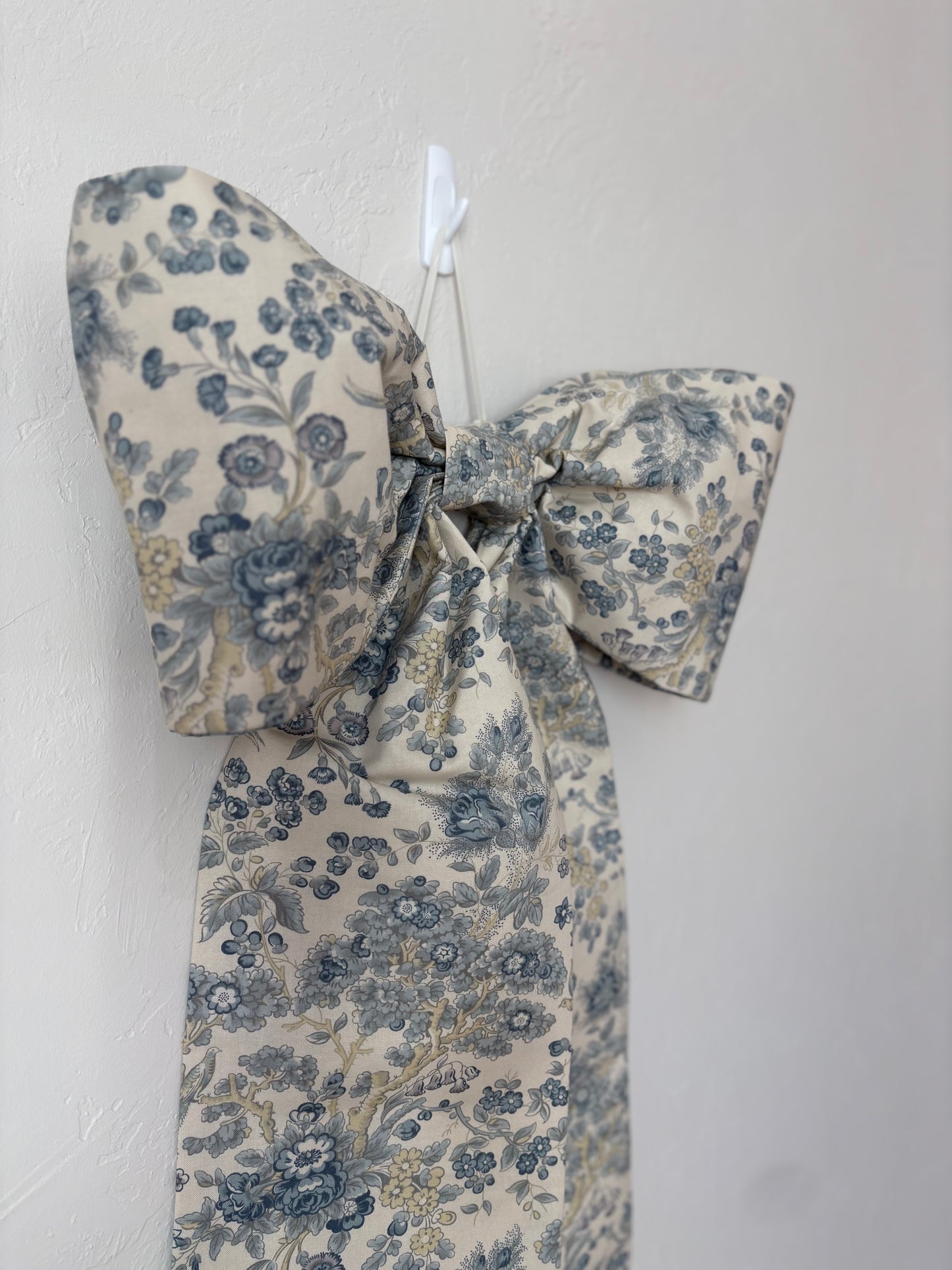 Soft Fall Floral Grand Bow