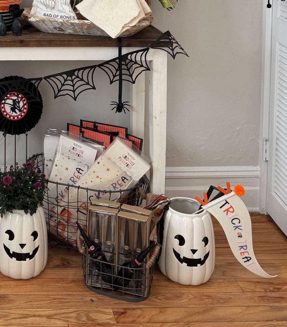 Trick or Treat Felt Pennant