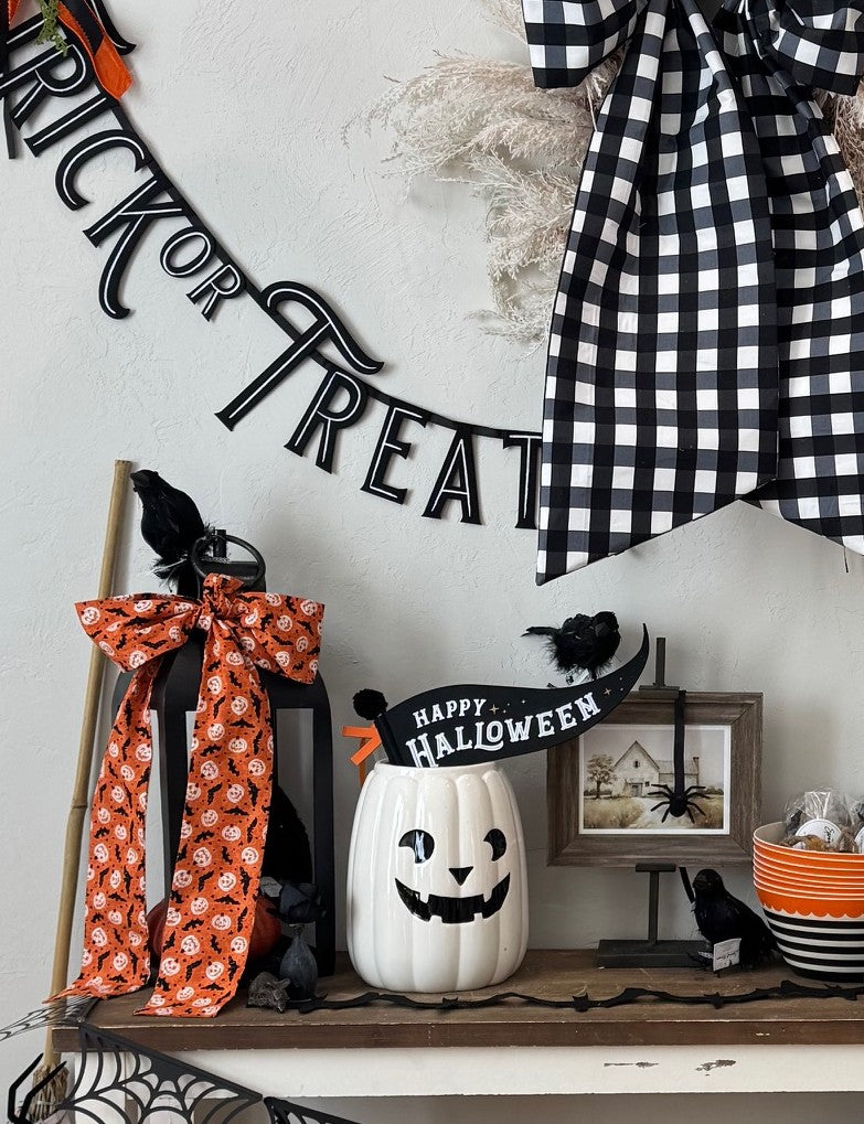 Happy Halloween Felt Pennant