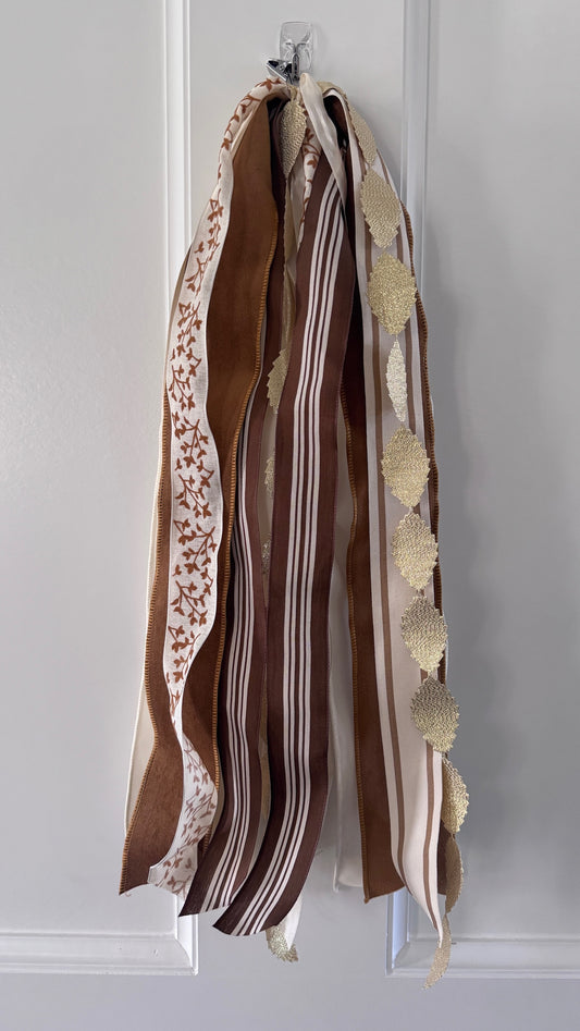 Lauren Oviatt Toffee Ribbon Set