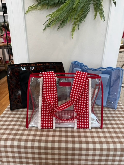 Case Mate Cherry Gingham Tote