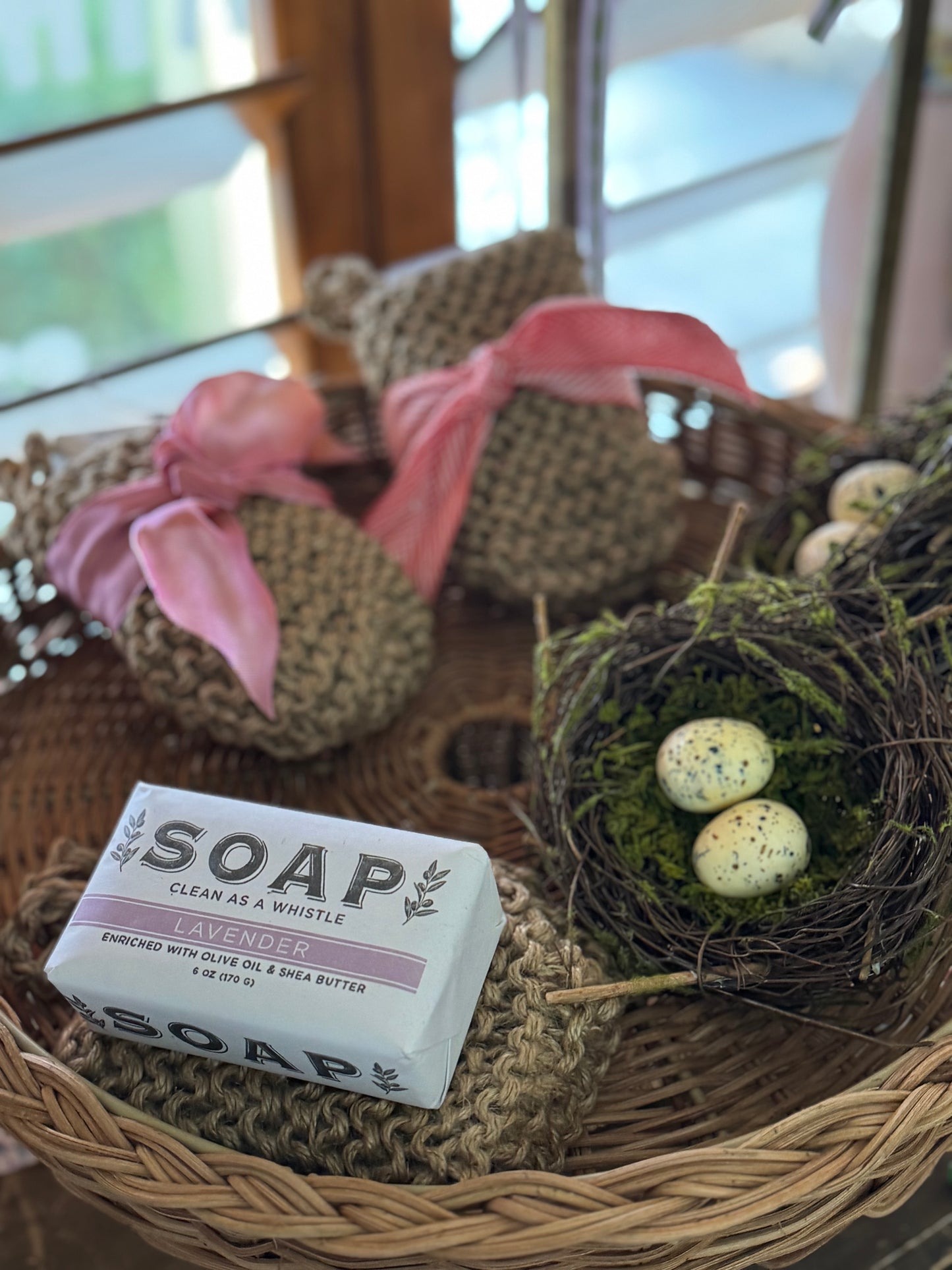 Lavender Soap & Loofah