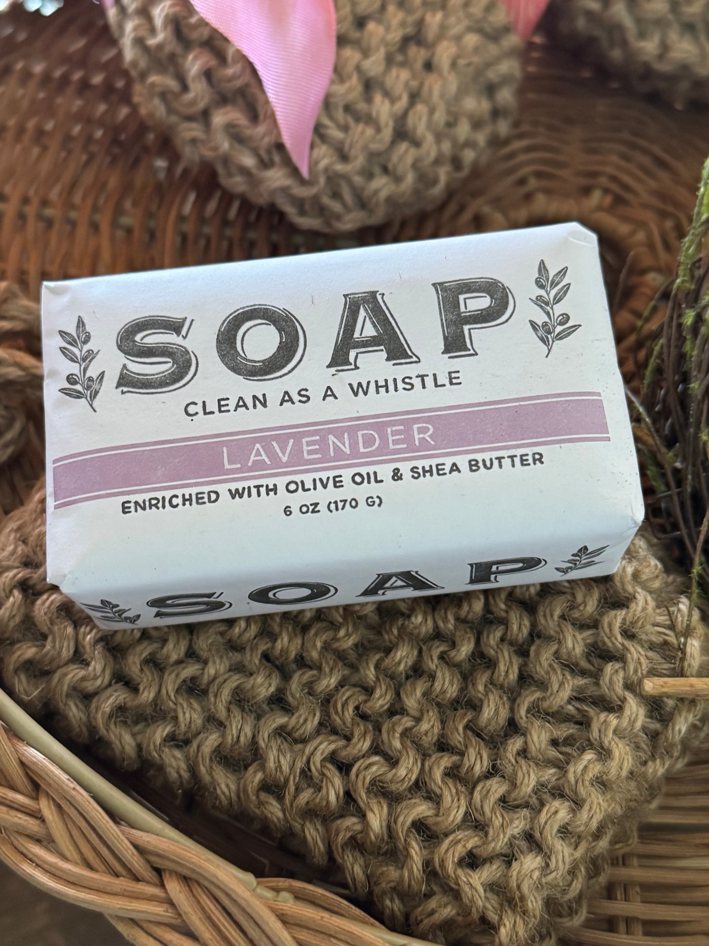 Lavender Soap & Loofah