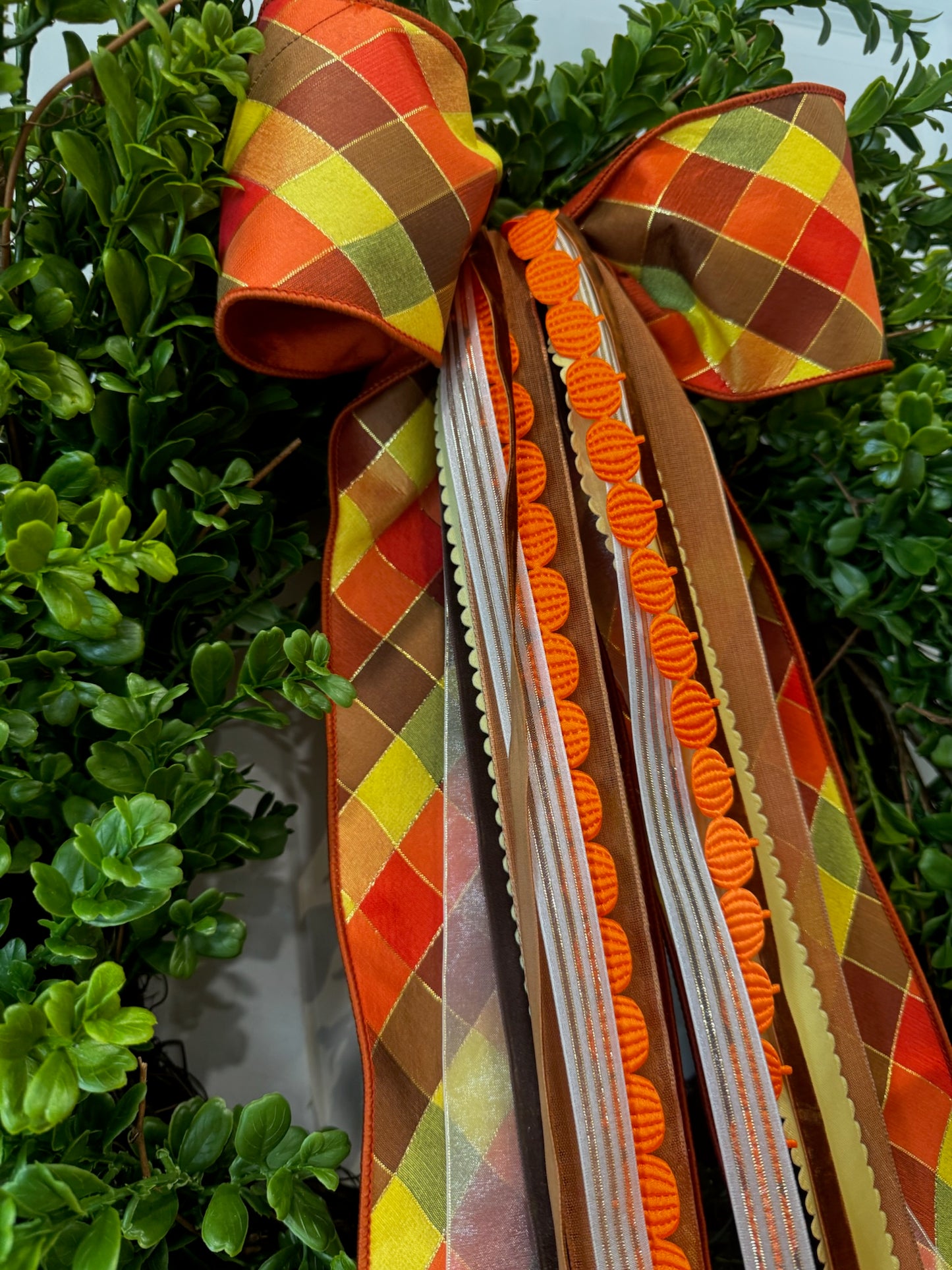 Pumpkin Patch Plaid