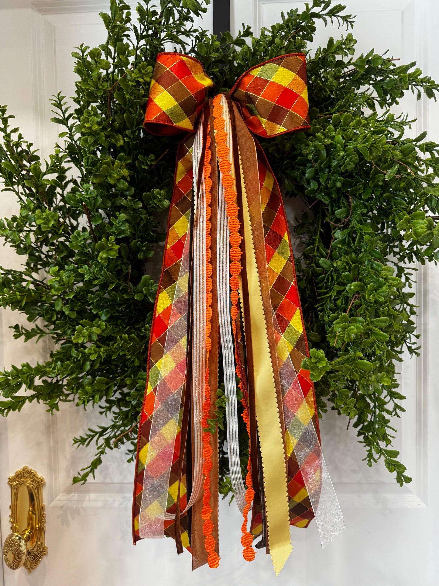 Pumpkin Patch Plaid