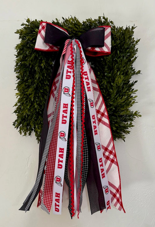 U of U Spirit Double Bow