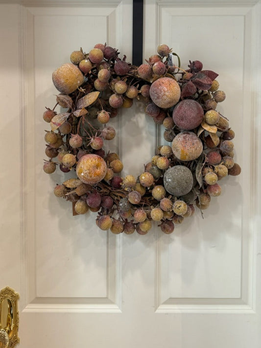 18-20" Frosted Autumn Fruits