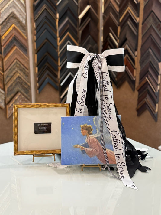 Missionary Tag Shadow Box Frame