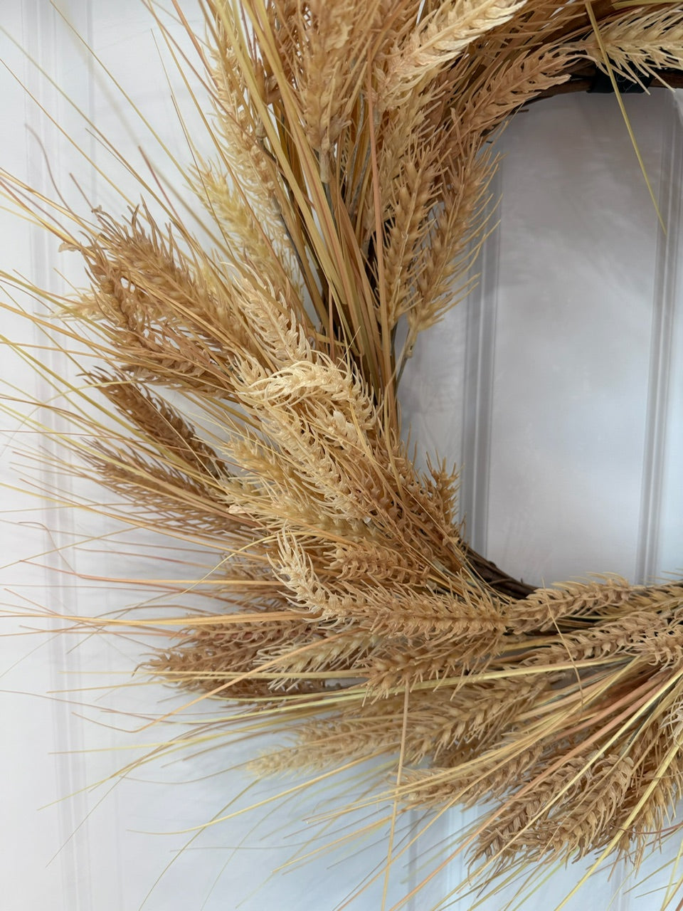 32" Wheat & Wheatgrass Wreath