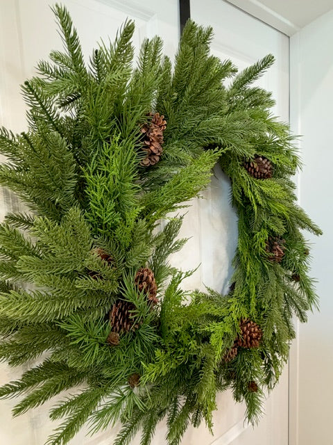 Evergreen & Pinecone