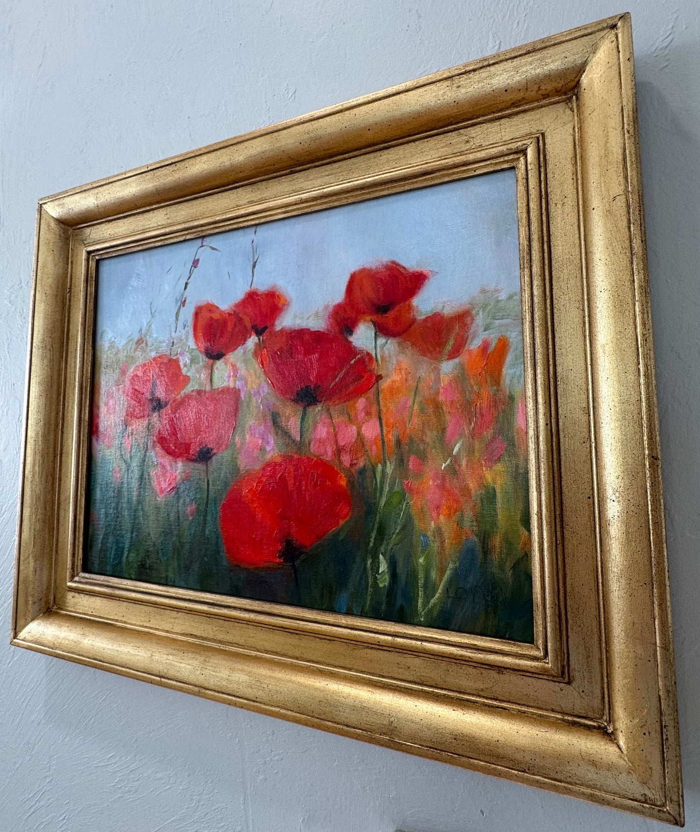Poppies in Field