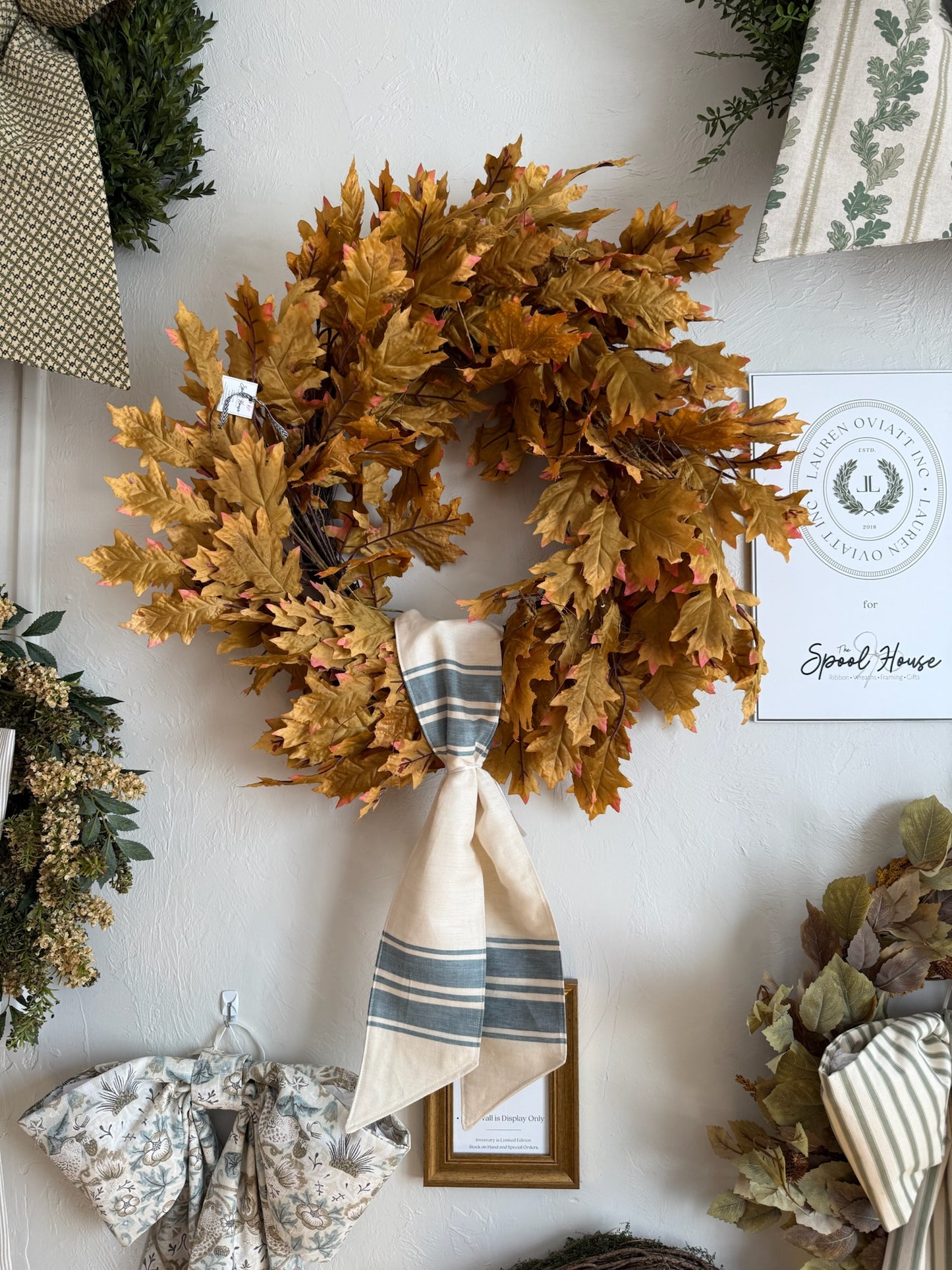 Lauren Oviatt Wedgewood Stripe Sash