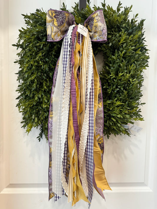 Golden Lavender Blooms