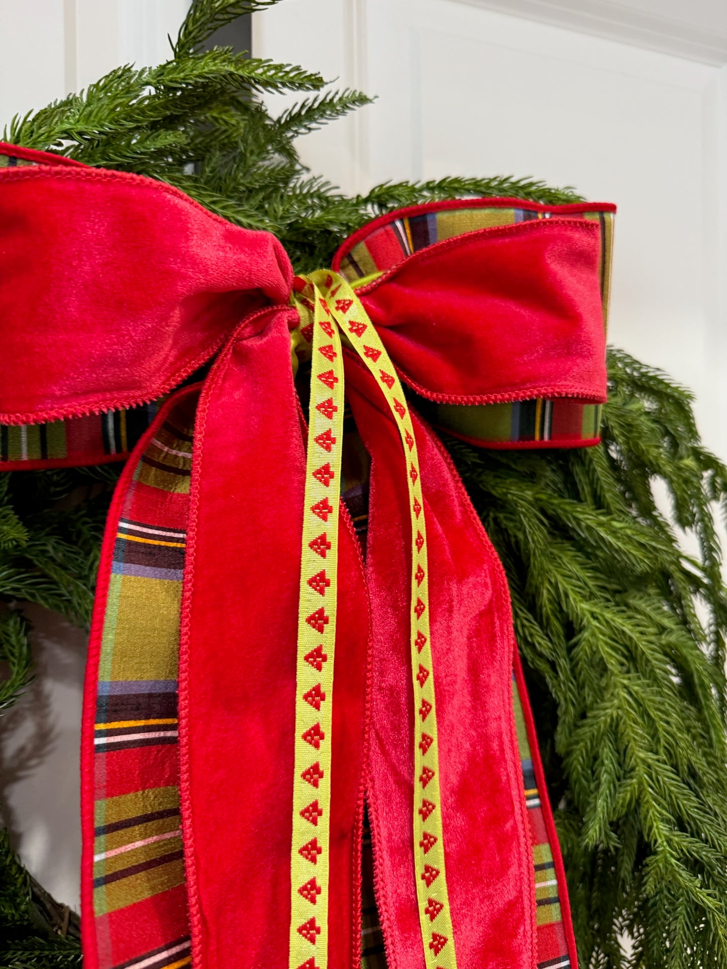 Merry Plaid & Red Trio