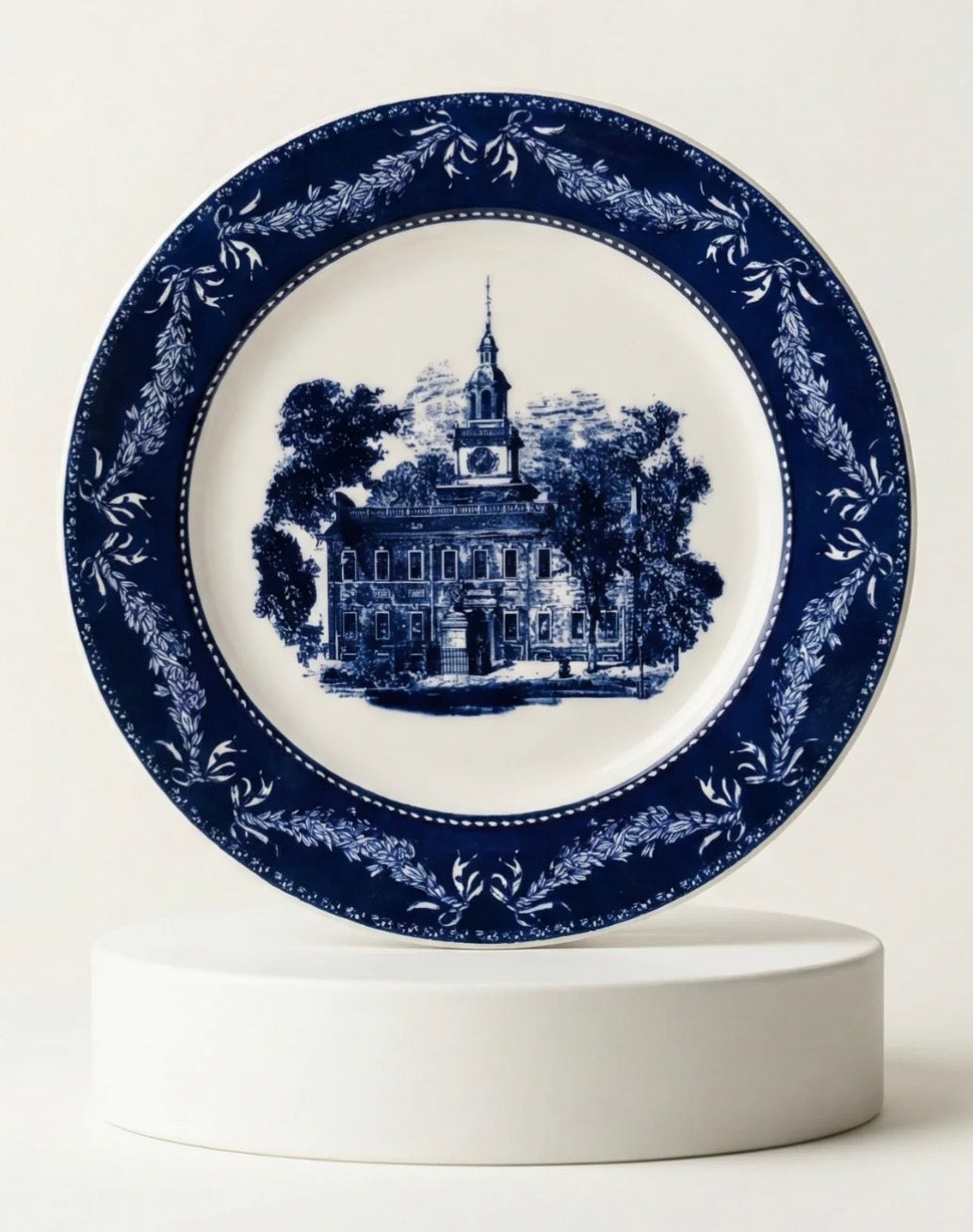 Independence Blue Salad Plates
