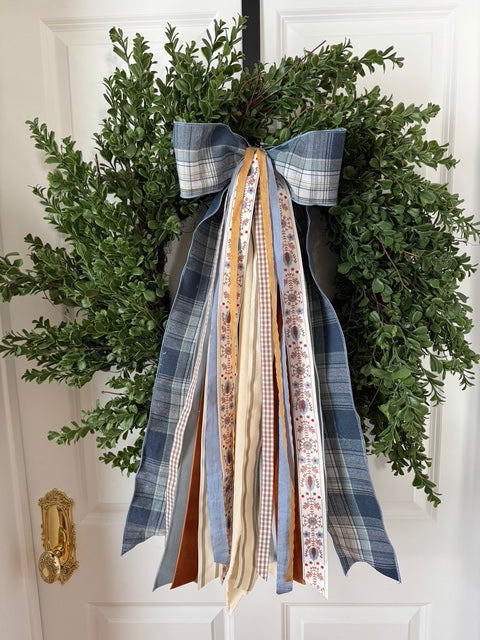 Dusty Blue Snowflake