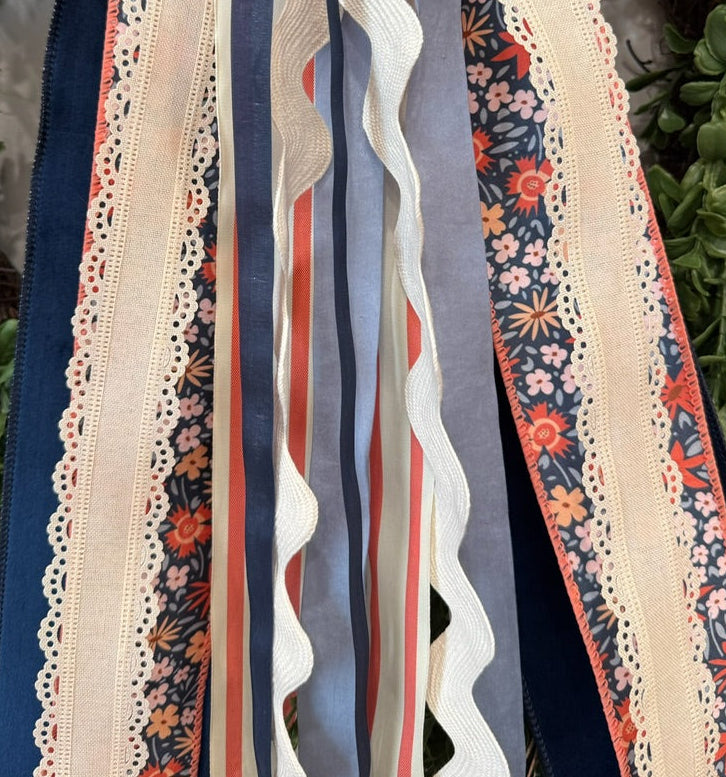 Blush & Midnight Blooms