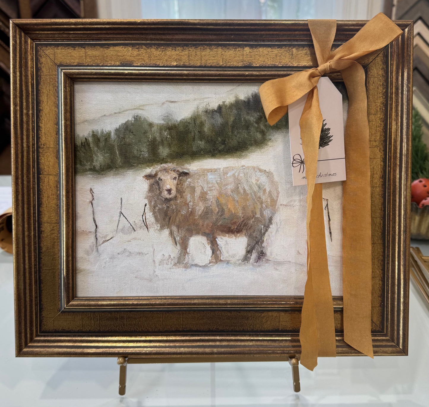 Winter Sheep 5x7