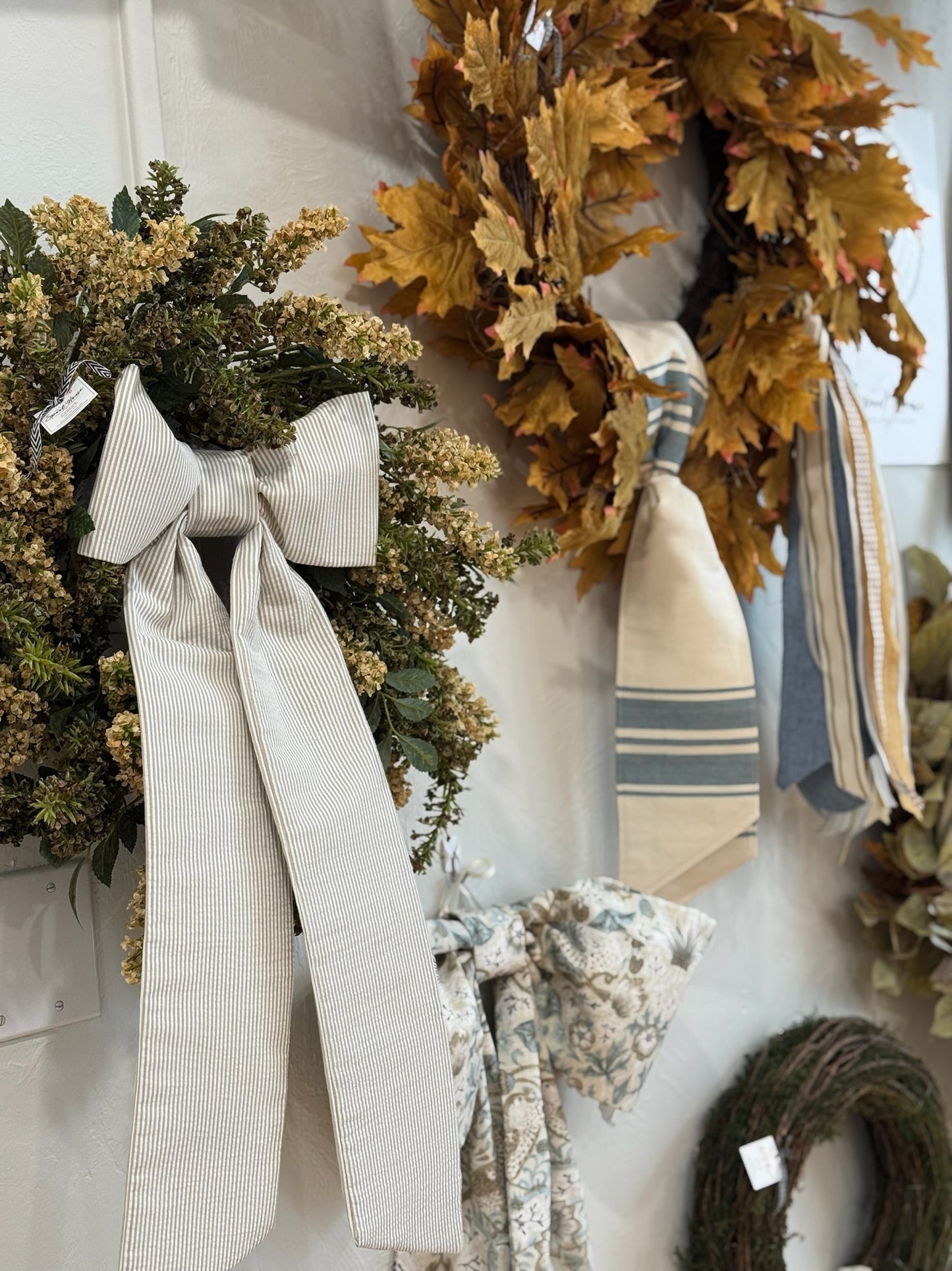 Lauren Oviatt Wedgewood Stripe Sash