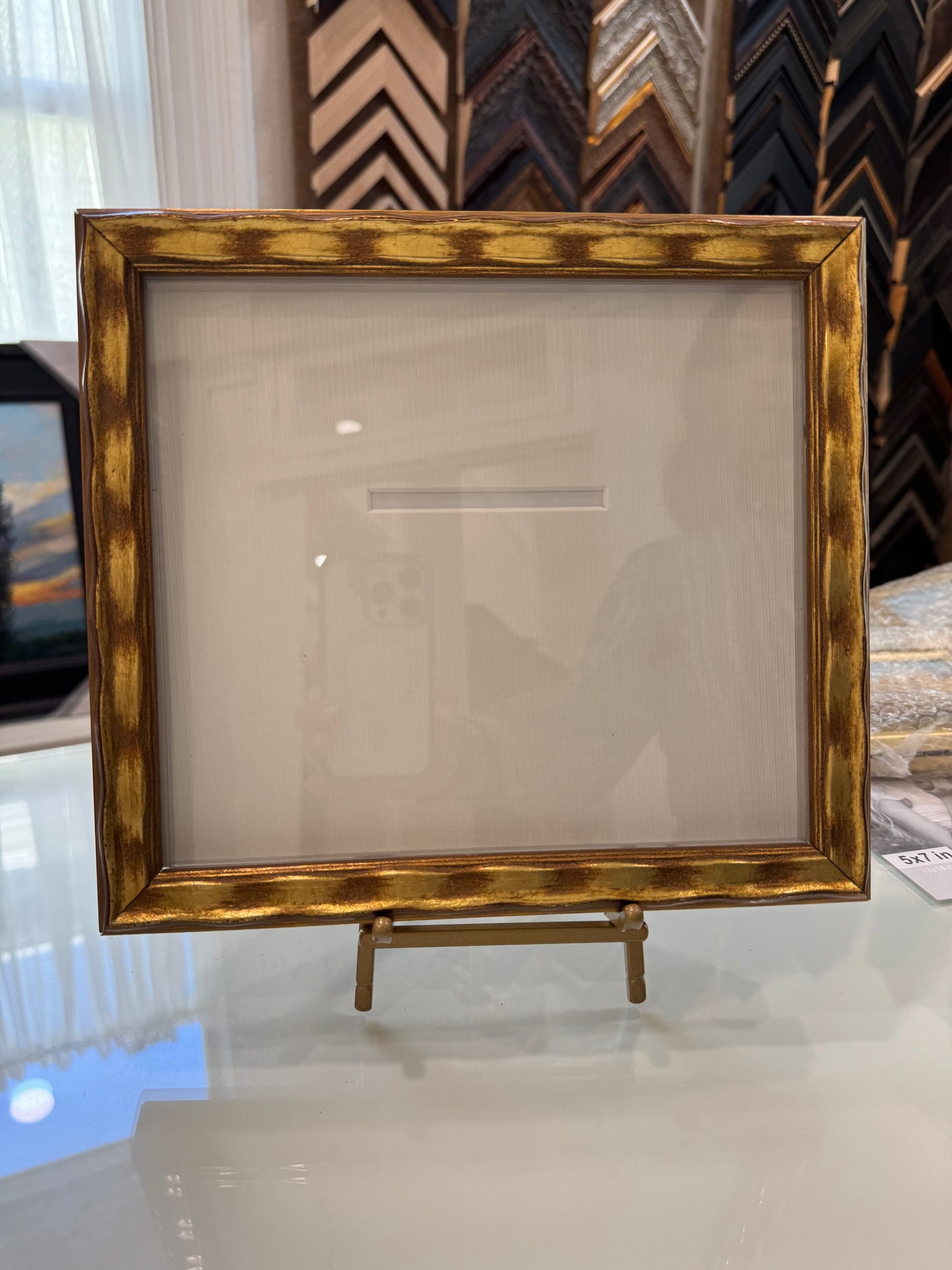 Missionary Tag Shadow Box Frame