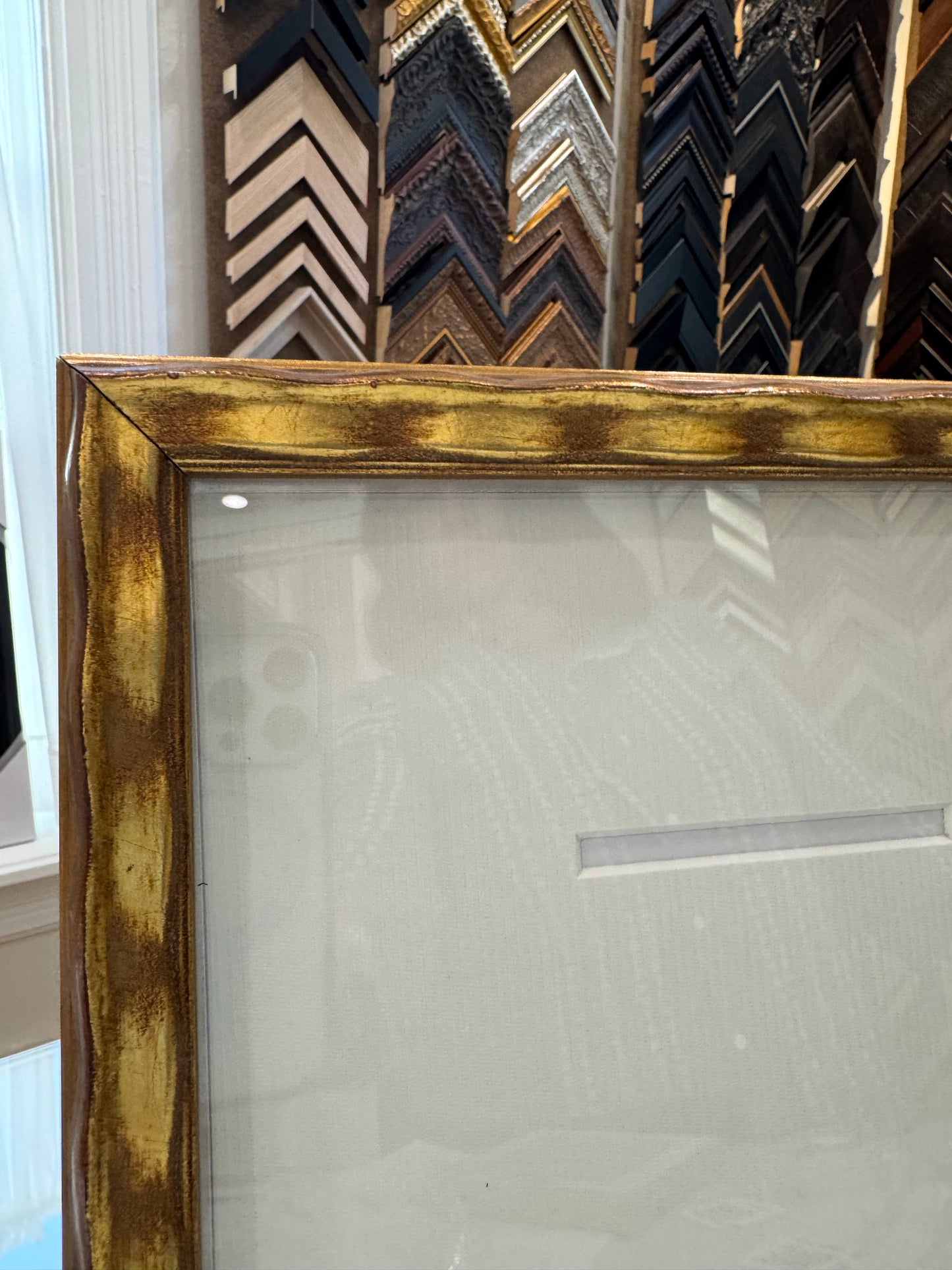 Missionary Tag Shadow Box Frame