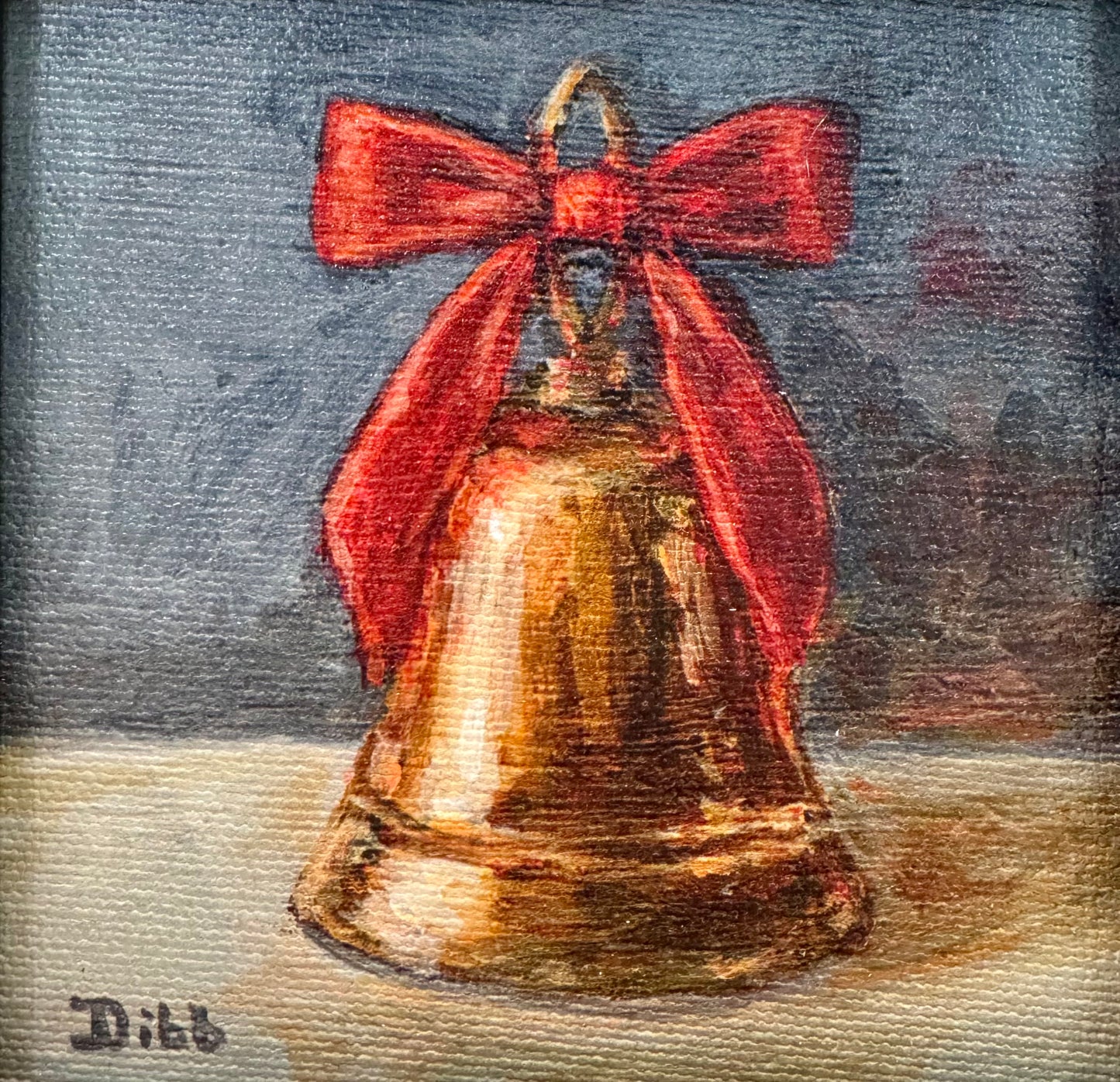 Libby Dibb for Spool House "Bell" 4x4 Framed Giclee